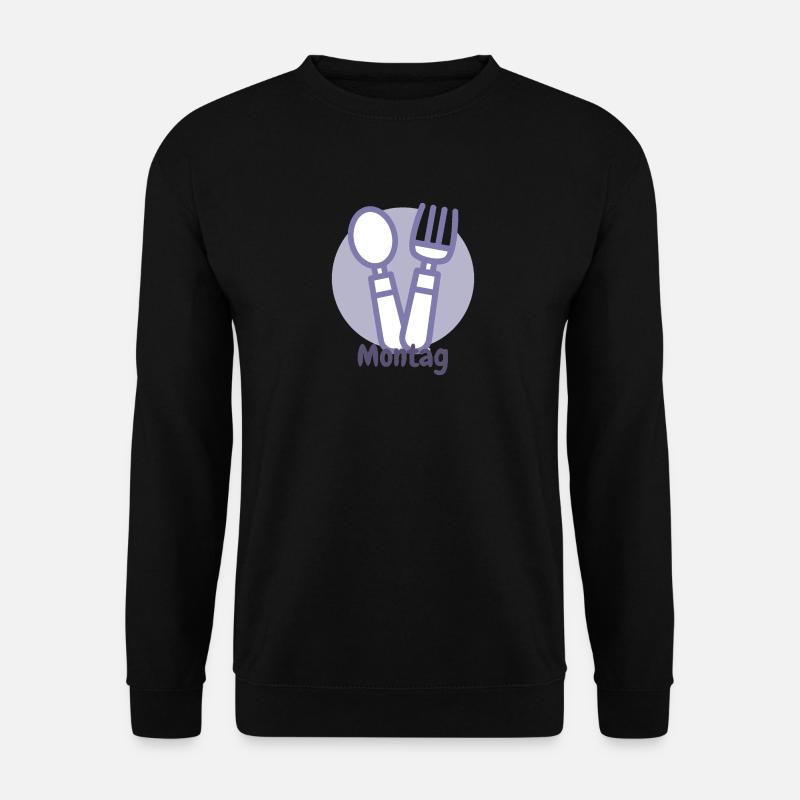 Monday - Unisex Sweatshirt - black