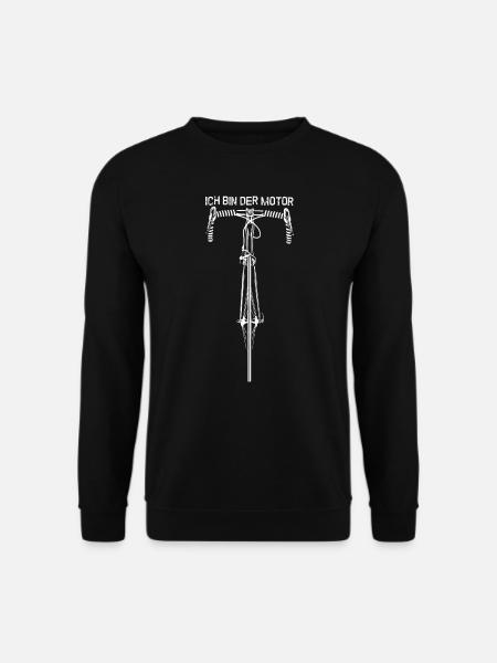 Rennrad - ICH BIN DER MOTOR - Unisex Pullover - Schwarz