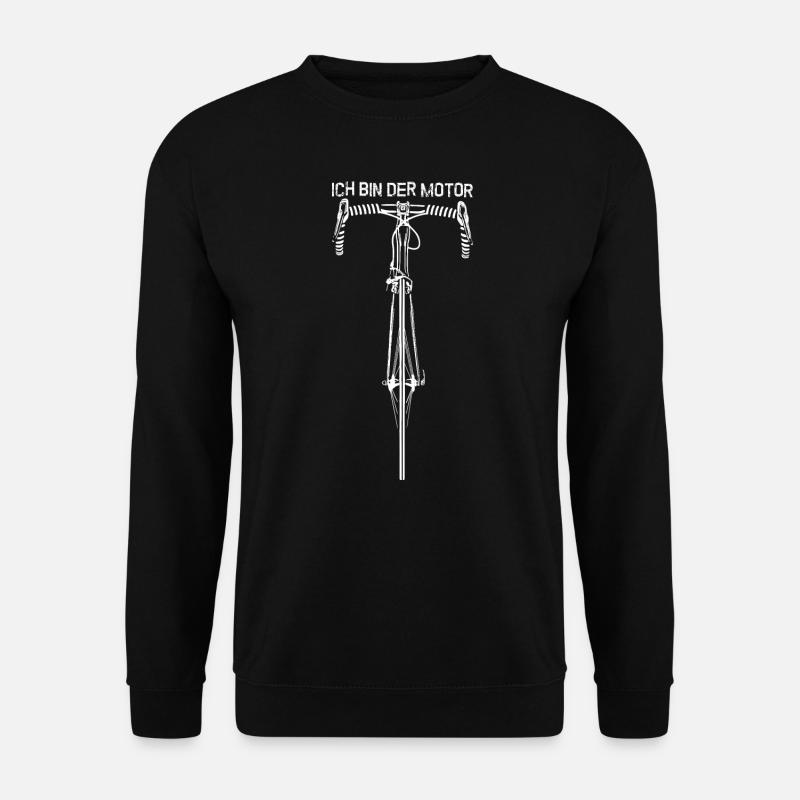 Rennrad - ICH BIN DER MOTOR - Unisex Pullover - Schwarz