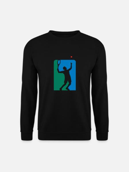 tennis_0809_3c - Unisex Pullover - Schwarz