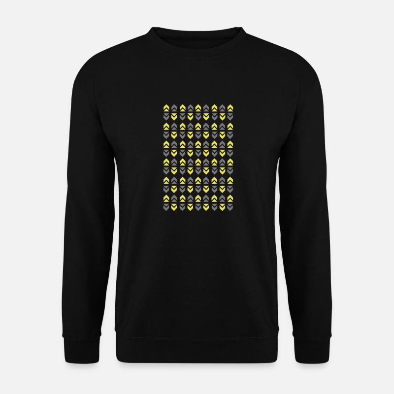 geometric patterns11 c2 - Unisex Sweatshirt - black