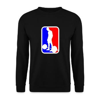 logo du gymnase - Sweat-shirt Unisexe - noir - Devant - Alina (178cm) & Michal (187cm)