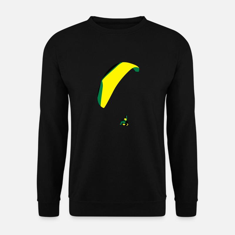 Paraglider Acro - Unisex Pullover - Schwarz