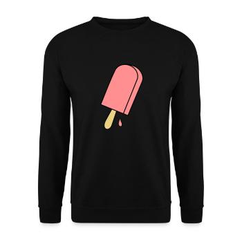 Eis - Unisex Pullover - Schwarz - Vorne - Alina (178cm) & Michal (187cm)