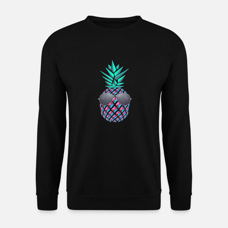 cool ananas - Unisex Pullover - Schwarz