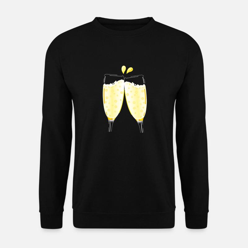 Smiley Cheers - Unisex Pullover - Schwarz