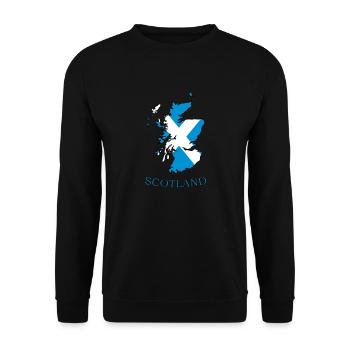 ecosse pays - Sweat-shirt Unisexe - noir - Devant - Alina (178cm) & Michal (187cm)
