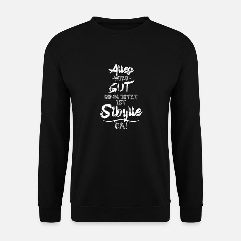 sibylle - Unisex Pullover - Schwarz