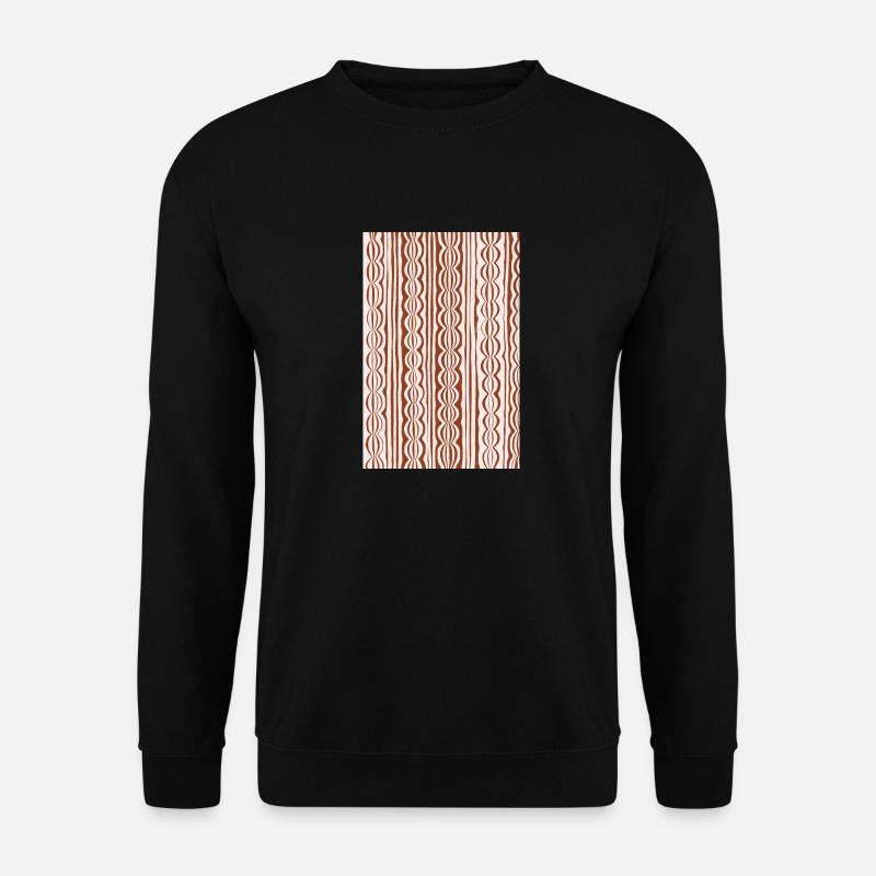 Simple Stripes Pattern - Unisex Sweatshirt - black