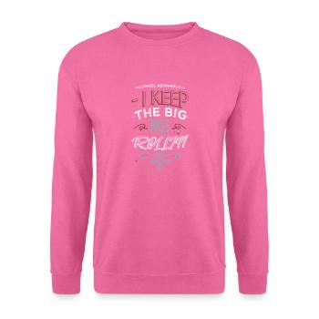 baseballsweatshirt baseballshirt - Unisex Pullover - Pink - Vorne