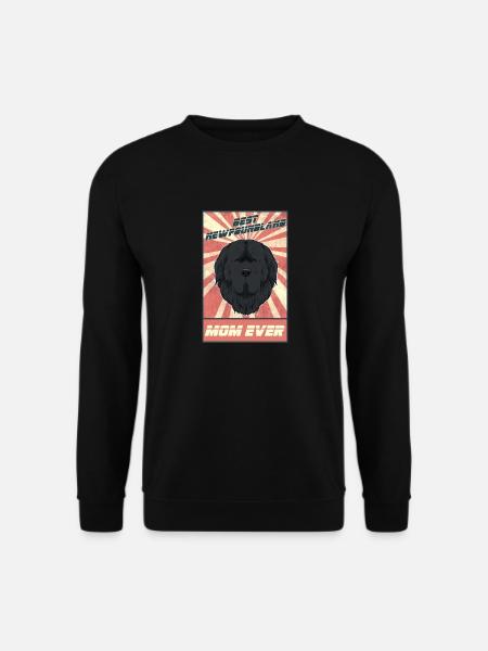Meilleure maman terre-neuve de tous les temps I Terre-Neuve Lover - Sweat-shirt Unisexe - noir