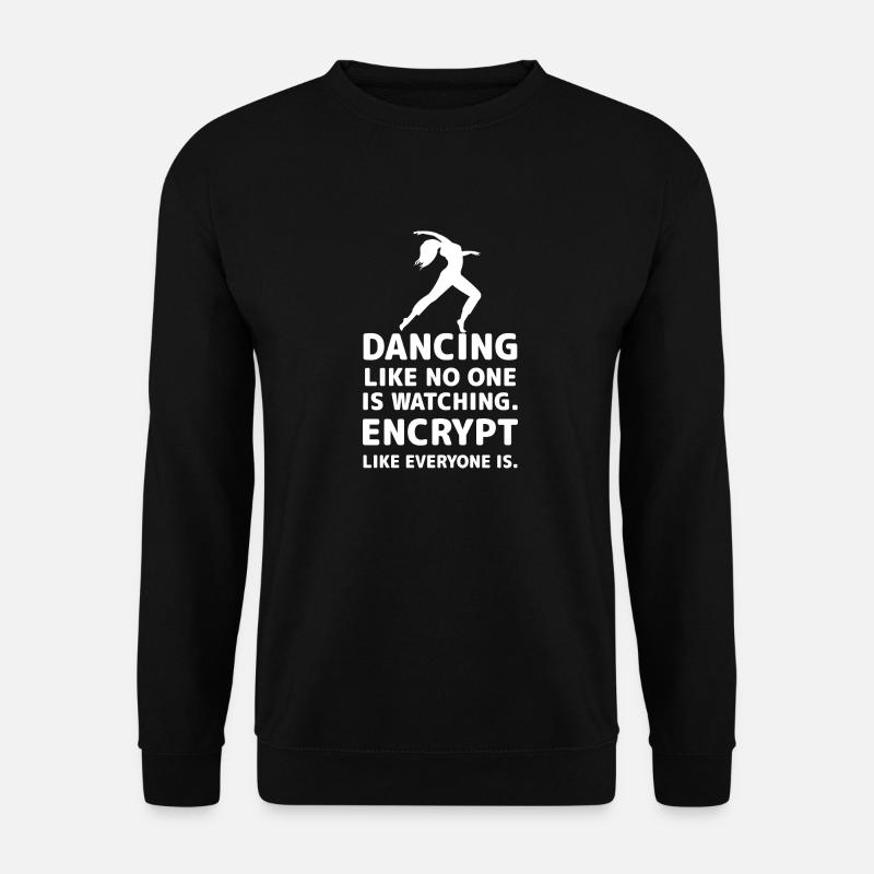 Dancing Dance Music - Unisex Sweatshirt - black