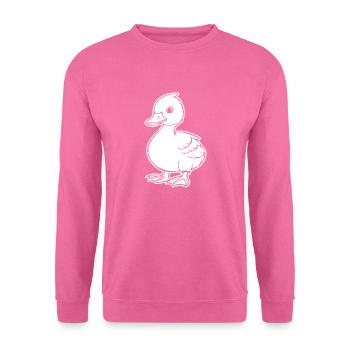 Ente Vögel Enten - Unisex Pullover - Pink - Vorne