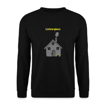 Lichterglanz - Unisex Pullover - Schwarz - Vorne - Alina (178cm) & Michal (187cm)