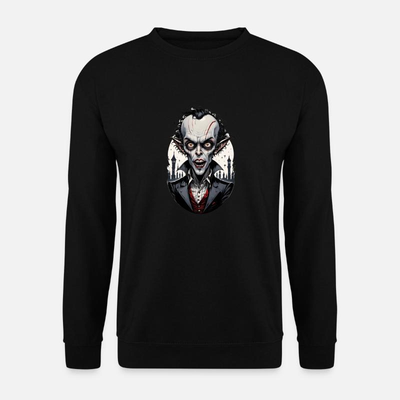 A Big-Headed Vampire 7 - Unisex Sweatshirt - black