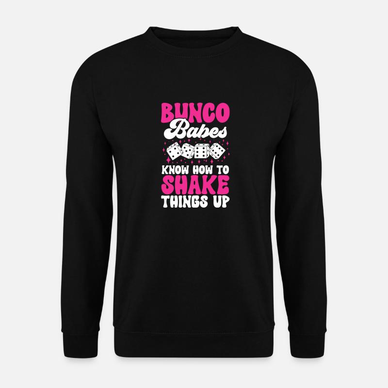 Bunco Dice Game - Unisex Sweatshirt - black