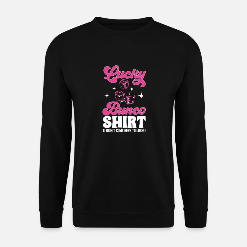 Bunco Dice Game - Unisex Sweatshirt - black