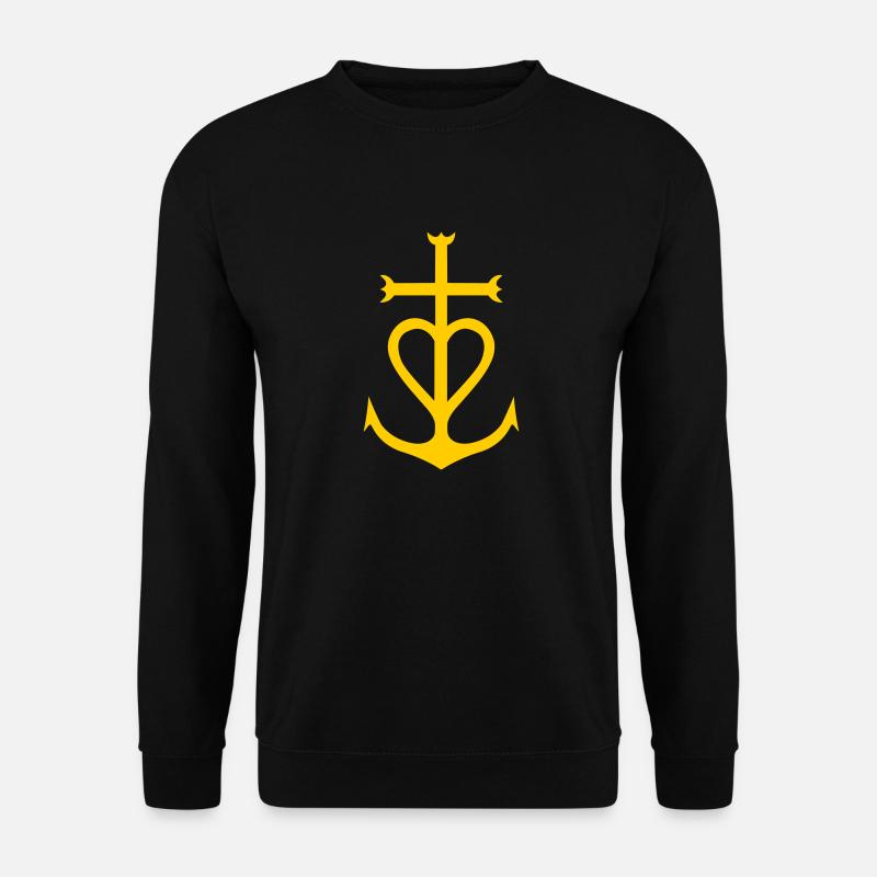 Croix Camargue - Unisex Pullover - Schwarz