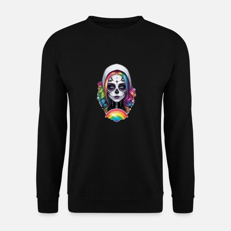 Halloween - Rock & Rainbow - Unisex Sweatshirt - black