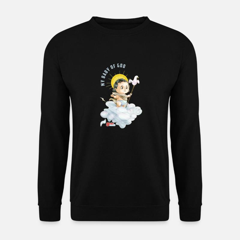 Mein Jesuskind - Unisex Pullover - Schwarz