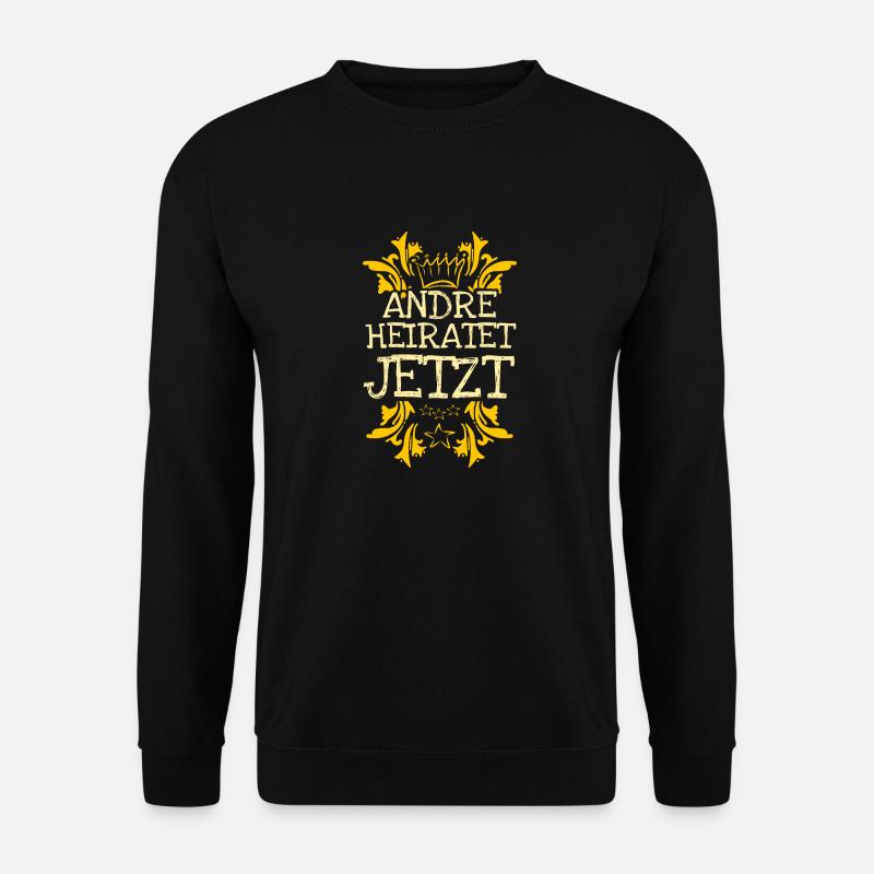 Andre als Bachelor - Unisex Pullover - Schwarz