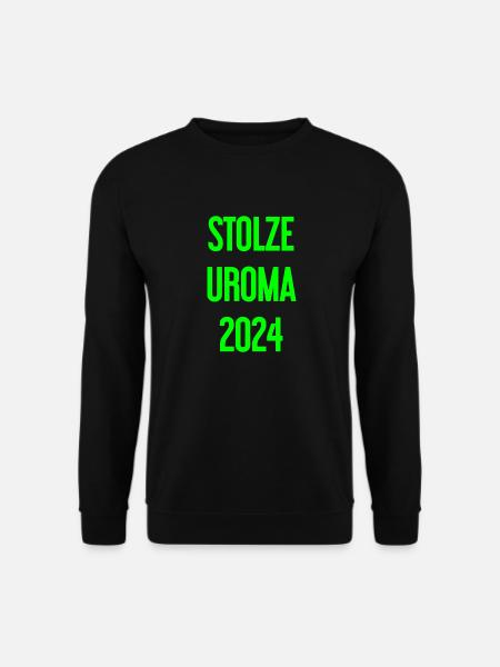 Proud great-grandma 2024 - Unisex Sweatshirt - black