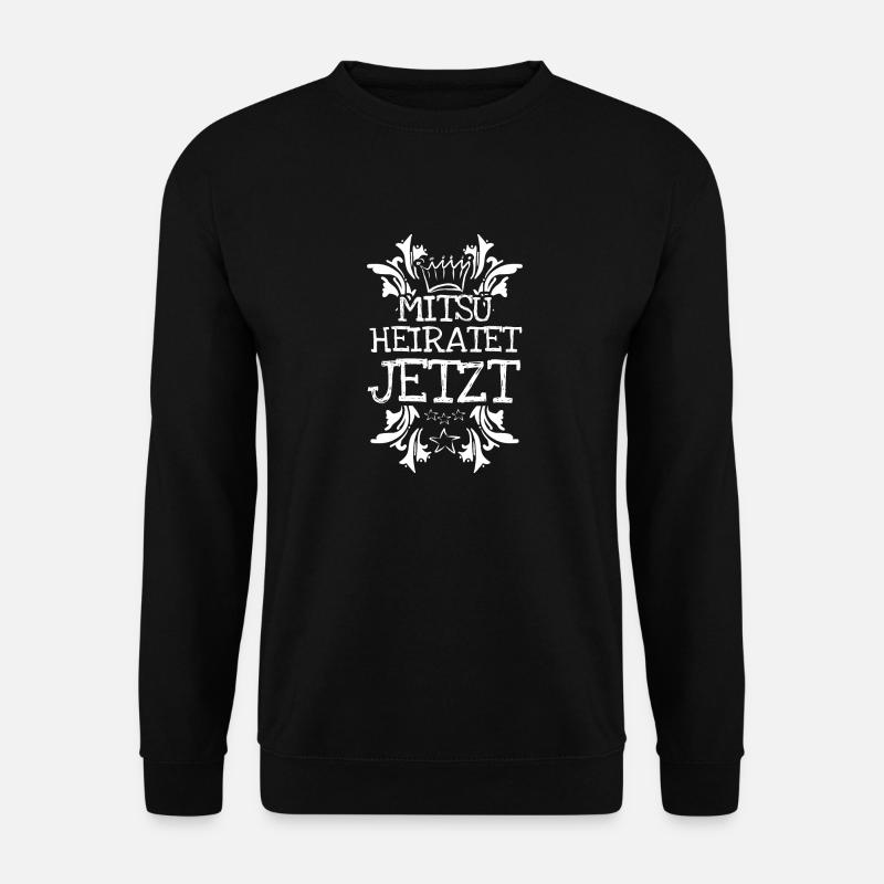 Mitsu als Bachelor - Unisex Pullover - Schwarz