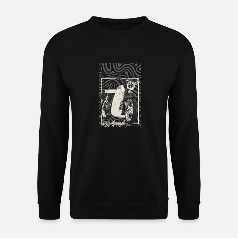 Star (beige) // Illustration - Unisex Pullover - Schwarz