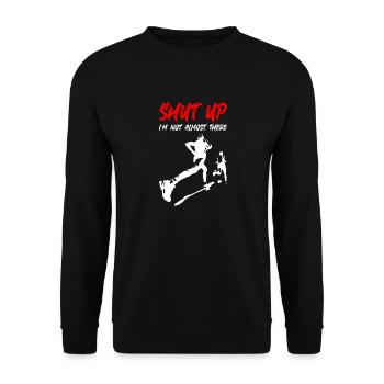 Dégagement courant - Sweat-shirt Unisexe - noir - Devant - Alina (178cm) & Michal (187cm)
