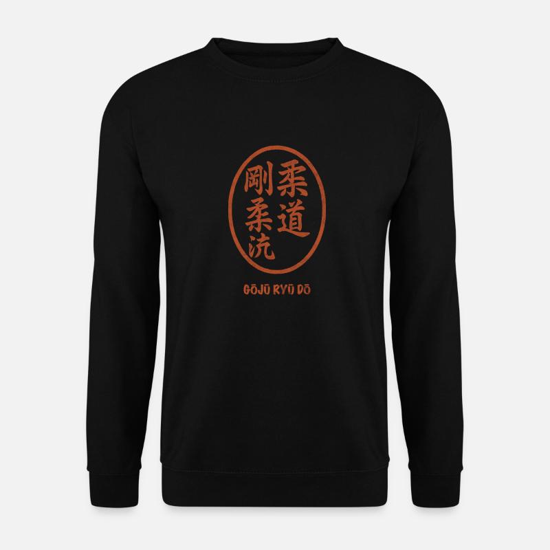 Goju Ryu Karate Stempel - Unisex Pullover - Schwarz