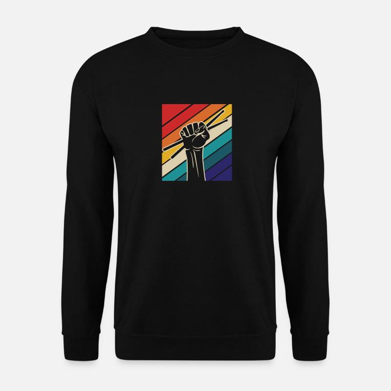 Drums, Drum, Music, Instrument - Unisex Sweatshirt - black
