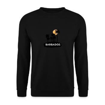 Barbados Trip Holiday - Unisex Sweatshirt - black - Front - Alina (178cm) & Michal (187cm)
