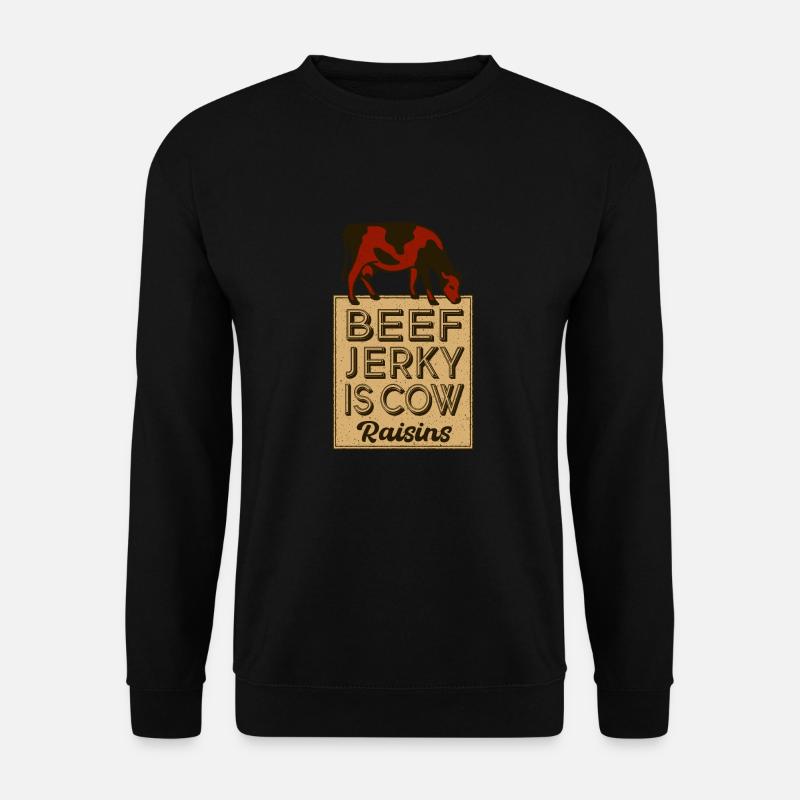 Beef jerky is - Unisex Sweatshirt - black