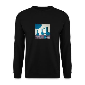 Sabino Lemon ART Tees - Unisex Pullover - Schwarz - Vorne - Alina (178cm) & Michal (187cm)