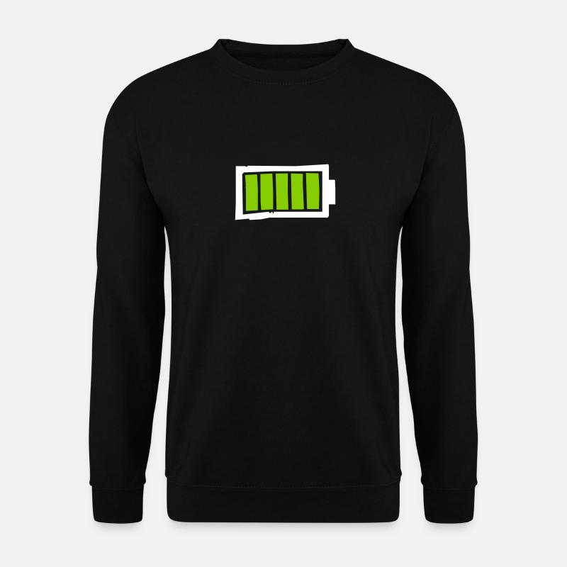 battery - Unisex Sweatshirt - black