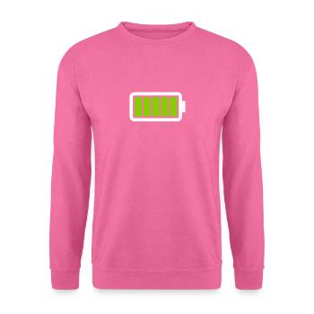 Batterie - Unisex Pullover - Pink - Vorne