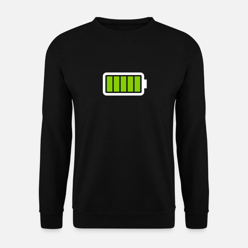 battery - Unisex Sweatshirt - black