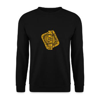 Gift for Levian - Unisex Sweatshirt - black - Front - Alina (178cm) & Michal (187cm)