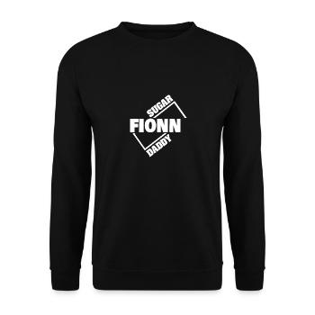 Sugardaddy Fionn - Unisex Pullover - Schwarz - Vorne - Alina (178cm) & Michal (187cm)