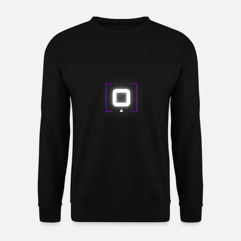 Buchstabe "O" - Unisex Pullover - Schwarz