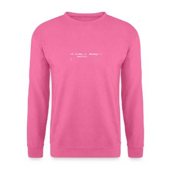Code - Unisex Pullover - Pink - Vorne