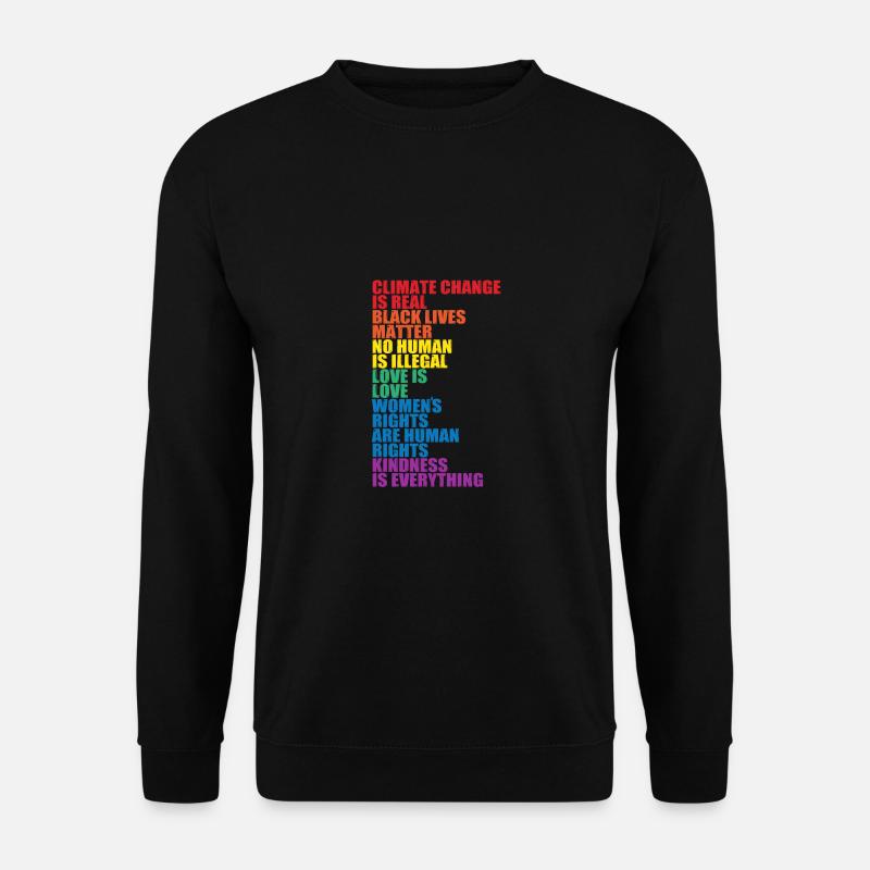 Science Equality LGBT Pride - Unisex Sweatshirt - black