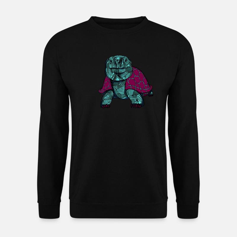 Galapagos Turtle - Unisex Sweatshirt - black