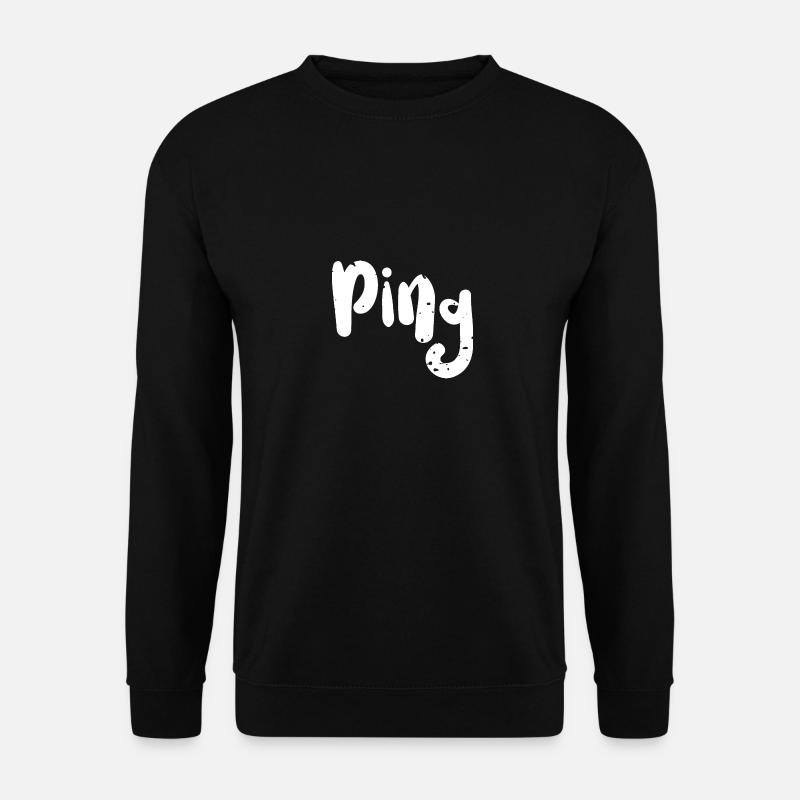 Ping - Ping Pong - Sweat-shirt Unisexe - noir