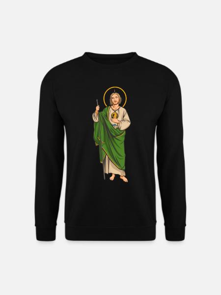 San Judas Tadeo, santo de las causas dif ciles. - Unisex Sweatshirt - black