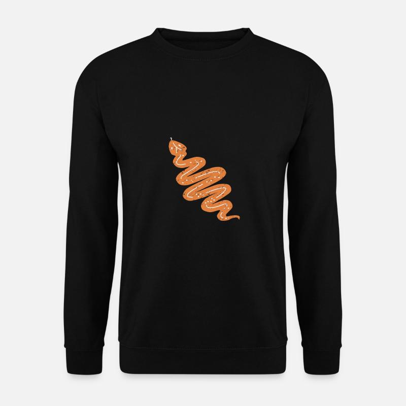 DOWN UNDER SNAKE - Unisex Pullover - Schwarz