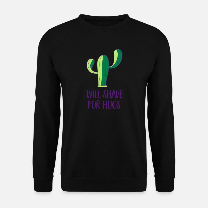 Cactus - Shave - Unisex Sweatshirt - black