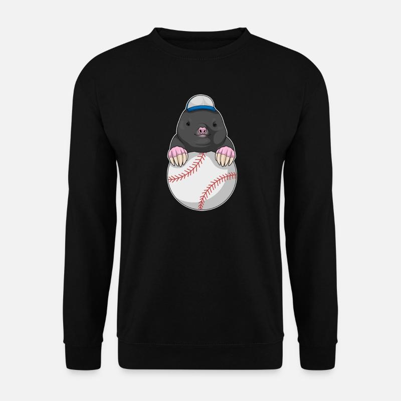 Mole Cap Baseball - Sweat-shirt Unisexe - noir