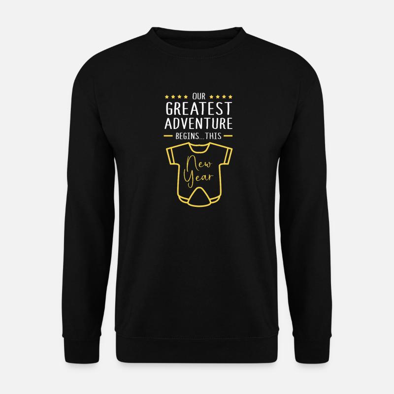 Gender Reveal Neujahr - Unisex Pullover - Schwarz