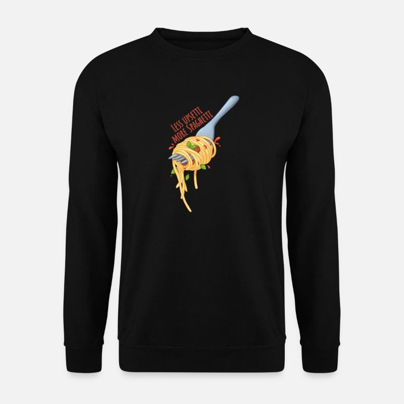 Mindre Upsetti Mere Spaghetti – Kawaii Madmeme - Unisex sweater - sort